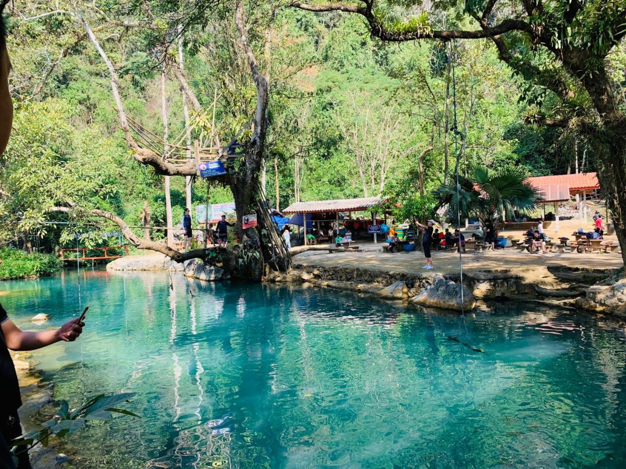 Vang Vieng Galaxy Hotel Екстер'єр фото